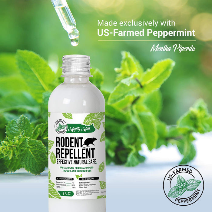 8oz Peppermint Oil Rodent Repellent Spray (2)