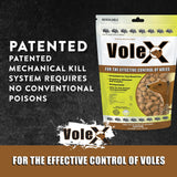 VoleX - Effective Against All Species of Voles. Safe for Use Around People, Pets, Livestock, and Wildlife (3 pounds)