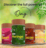 OMG! Superfoods Pure and Organic Moringa Powder - USDA Certified Moringa Oleifera, Great Source of Calcium, Iron, Vitamins A & E - 7 Oz (1 Pack)