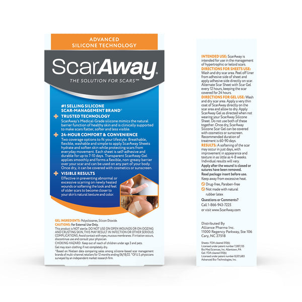 ScarAway Complete Scar Treatment Kit, Clinically Supported Scar Treatm