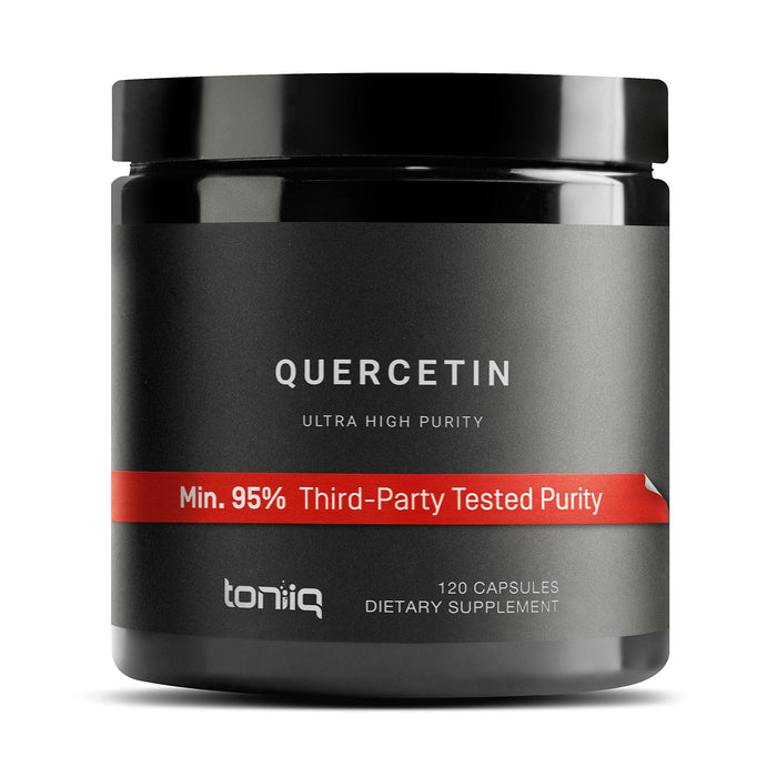 Toniiq Ultra High Purity Quercetin Capsules - 95%+ Highly Purified and Bioavailable - 1000mg Per Serving - 240 Capsules Quercetin Supplement