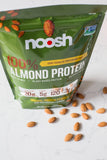 NOOSH Plant Based Almond Protein Powder Unflavored 35 Gram - Vegan, All Natural Ingredients, Non-GMO, Gluten Free, Kosher, Peanut Free, Soy Free, Dairy Free (Unflavored)