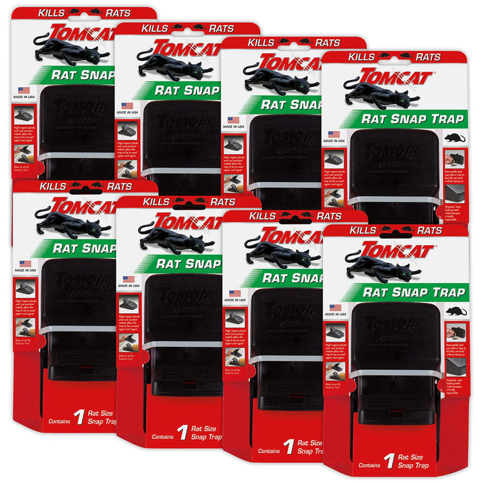 Tomcat Rat Snap Trap (8 Pack)