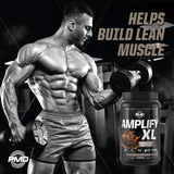 PMD Sports Amplify XL Premium Whey Protein Supplement Hydro Greens Blend - Glutamine and Whey Protein Matrix with Superfood for Muscle, Strength and Recovery - Double Chocolate Explosion (24 Servings)