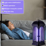 Qualirey 3 Pieces Electric Mosquito Zappers Bug Zapper with Light 11 W Plug in Mosquito Lamp Insect Trap Mosquito Killer for Patio Electric Insect Killer for Home Garden Backyard Indoor Outdoor