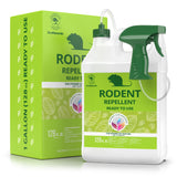Gardenix Decor Rodent Repellent Spray – 128 oz Ready to use ; Indoor/Outdoor Natural Peppermint Oil Spray. Mouse Repellent Peppermint Oil Spray to Repel mice and Rats.