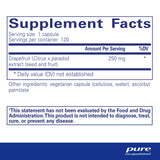Pure Encapsulations Grapefruit Seed Extract | Supplement to Support The Balance of Intestinal Microorganisms and G.I. Tract* | 120 Capsules