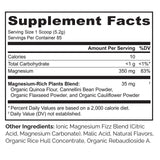 NATURELO Whole Food Magnesium Powder - Supports Stress Relief, Relaxation, Raspberry Lemon Flavor - 85 Servings | 15 oz