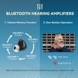 DiggingSound Rechargeable Hearing Aids for Seniors Adults Digital Bluetooth Hearing Amplifier Sound Amplifier Listening Device Hearing Aid Supplies