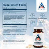 Ayush Herbs Probiotic 100B, Ayurvedic Herbal Daily Probiotic Supplement, 7 Probiotic Strains, 60 Vegetarian Capsules