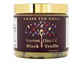 Gourmet Ghee Co. - Black Truffle Ghee Clarified Butter - Grass-Fed, Pasture-Raised, Non-GMO, Lactose & Casein Free, All-Natural Ingredients (Black Truffle, 16 OZ)