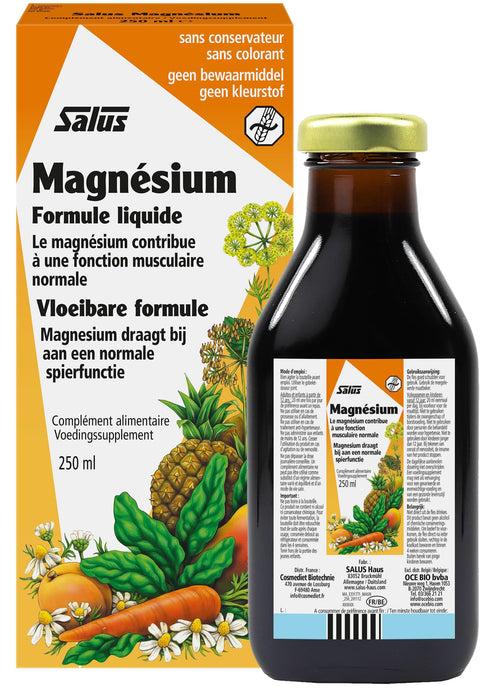Floradix, Floradix Magnesium Vegetarian Liquid Supplement for Muscle and Bone Support, 8.5 Oz