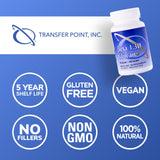 Transfer Point Immune Support Supplement with 500mg of Highly Purified Beta Glucan Per Capsule (Pack of 1)