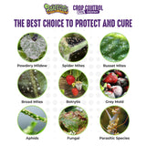 Trifecta Crop Control Super Concentrate All-in-One Natural Pesticide, Fungicide, Miticide, Insecticide, Help Defeat Spider Mites, Powdery Mildew, Botrytis, Mold, and More on Plants 2.5 Gallon