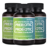 Zentastic Probiotics & Prebiotics Supplement - 50 Billion CFU - for Men & Women’s Immune & Digestive Health - 16 Strains - Shelf Stable - 180 Delayed Release Veggie Capsules