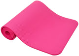 BalanceFrom All Purpose 1/2-Inch Extra Thick High Density Anti-Tear Exercise Yoga Mat and Knee Pad with Carrying Strap, Pink