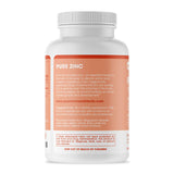 Pure Zinc Supplement, Natural Zinc Glycinate Supplements, (Chelated) 25mg, 120 - Pure Micronutrients