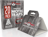 TRAP A PEST Pantry Moth Traps - Safe And Effective For Food And Cupboard - With Glue (20 Pack)