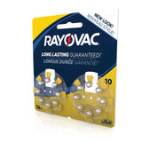 RAYOVAC Size 10 Hearing Aid Batteries, 16-Pack, L10ZA-16ZMB