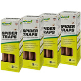 RESCUE! Spider Traps – Catches Brown Recluse, Hobo Spiders, Black Widows & Wolf Spiders - 4 Pack (12 Traps)