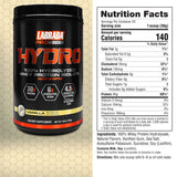 Labrada Hydro 100% Pure Hydrolyzed Whey Protein Isolate Powder, Lactose Free, 6g BCAA’s, 4.5g Glutamine, Fastest Digesting Whey Available, Instant Mixing, Delicious Taste (Vanilla)