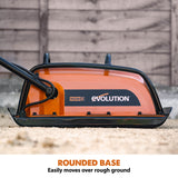 Evolution Hulk Electric Compactor Plate - Ideal For Levelling Pavement, Artificial Turf Ground Preparation, Patio, Blockwork, Sand, Soil & More