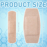 100 Pcs Silicone Adhesive Bandages Bulk Sensitive Skin Bandages Painless Removal Silicone Bandages for Sensitive Fragile Skin Elderly Painless Removal Delicate Sensitive Skin