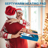 Heating Pad for Back Pain Relief, Electric Heating Pads for Cramps/Abdomen/Waist/Shoulder with 6 Heat Settings and Auto-Off, Moist/Dry Heat pad, Christmas Gifts for Women Men Mom Dad, 20" x 24"