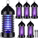 6 Pcs Mosquito Killer Electric Mosquito Zappers Electric 220V Insect Fly Trap Fly Zapper Mosquito Killer for Patio Bug Zapper Insect Trap Insect Killer Fly Trap for Home Garden Patio Backyard