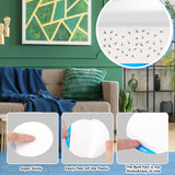 Qualirey 100 Pcs Refill Glue Boards 3.4 Inches Sticky Pads Insect Trap Refills Glue Pads Flea Trap Replacement for Fly Mosquito Trap Bug Catcher Killer Mosquito Lamp
