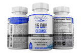 Eternal Zen 15 Day Colon Cleanser Detox with Extra Strength Herbs, Senna is a Fast Acting Natural Laxative for Constipation Relief - Whole Body Cleanse - 30 Capsules