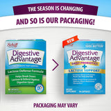 Digestive Advantage Lactose Defense with Lactase Enzymes & Probiotics for Digestive Health, Support for Breaking Down Lactose, Minor Abdominal Discomfort & Gut Health, 96ct Capsules (Pack of 2)