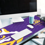 YouTheFan NCAA LSU Tigers Logo Series Desk Pad