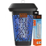 BLACK+DECKER Bug Zapper- Mosquito Repellent & Fly Traps for Indoors- Mosquito Zapper & Killer- Gnat Trap Bug Catcher for Insects Outdoor & Bug Zapper, Electric UV Insect Catcher