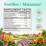 VITALITOWN Immune Support Supplement, with Elderberry, Vitamin C, Zinc, D3 6000IU, Selenium, Ginger, Echinacea, Garlic & Black Pepper, 9-in-1 Immunity, 60 Caps