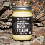 100% Grass-Fed and Finished Bison Tallow | Regeneratively Ranched, Rendered, and Packaged in the USA with Integrity