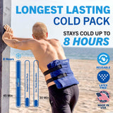 CryoMAX Cold Pack, Reusable, Latex Free, 8 Hour Cold Therapy, Large, 12" x 12" (1 Count)
