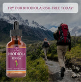 Rhodiola Rosea Tincture - Rhodiola - Rhodiola Extract - For Energy, Stamina, Brain Support, Stress Relief, Mood Support & More - Energy Supplements - Rhodiola Tincture - Rhodiola Supplement (1 Pack)