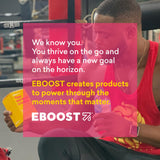 EBOOST POW Natural Pre Workout Powder – 15 Packets - Tropical Punch - A Pre Workout Supplement for Performance, Joint Mobility Support, Energy, Focus - Men & Women - Non-GMO, Gluten-Free, No Creatine