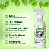 8oz Peppermint Oil Rodent Repellent Spray (2)
