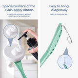 Back Lotion Applicator, 20.5" Detachable Back Lotion Applicator, Made of EVA Material, Detachable Long Handle. Suitable for Use by Men, Women and Children(Green)