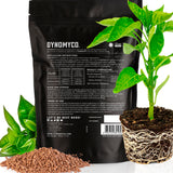 DYNOMYCO Premium Mycorrhizal Inoculant - Root Enhancer/Stimulator - Mycorrhizae for Plants - Concentrated Mycorrhizal Inoculant - Supreme myco strains - Treats up to 68 Plants! (340 g / 12 Oz)