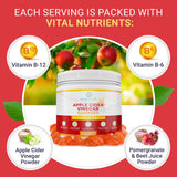 Detox Apple Cider Vinegar Gummies for Adults (90 chews), Unfiltered ACV Gummies for Improved Gut Health, Metabolism, Digestion & Immune Support, No more Capsules, Pills & Acid Reflux, With The Mother