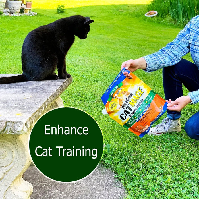 Nature's MACE Cat Repellent 6LB / Treats 3,500 Sq. Ft. / Keep Cats Out of Your Lawn and Garden/Train Your Cat to Stay Out of Bushes/Safe to use Around Children & Plants