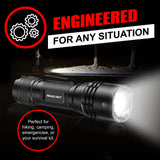 GearLight LED Tactical Flashlights High Lumens - Mini Flashlights for EDC Carry - Compact Powerful Emergency Flashlights Made from Military-Grade Aluminum - Drop Resistant and Water Resistant