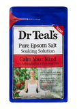 Teal's Pure Epsom Salt Soak, Calm Your Mind Ashwagandha, 3 Lbs (Pack of 2) Product package may vary