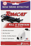 Tomcat Kill & Contain Mouse Trap, Never See a Dead Rodent Again, 2 Traps