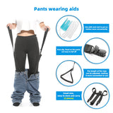 Sock Aid Tool and Pants Assist for Elderly, Disabled,Pregnant, Diabetics - Pulling Assist Device - Socks Helper