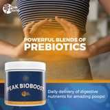 Peak Biome Peak BioBoost - Prebiotic Fiber Supplement - Flavorless Digestive Nutritional Supplements - Easy to Dissolve Prebiotic Powder - No Gluten, Soy or Dairy - 1 Month Supply - 30 Servings