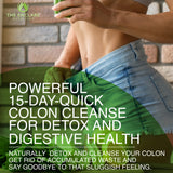 Colon Cleanse Fast-Acting Colon Cleanser Detox. Healthy Bowel Movement, Laxatives for Constipation Relief, Bloating, Probiotic, Fiber, Supports Regularity, Energy, Gut Immunity, Detox Diet Pills (6)